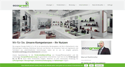 Desktop Screenshot of ecogreen-energie.de